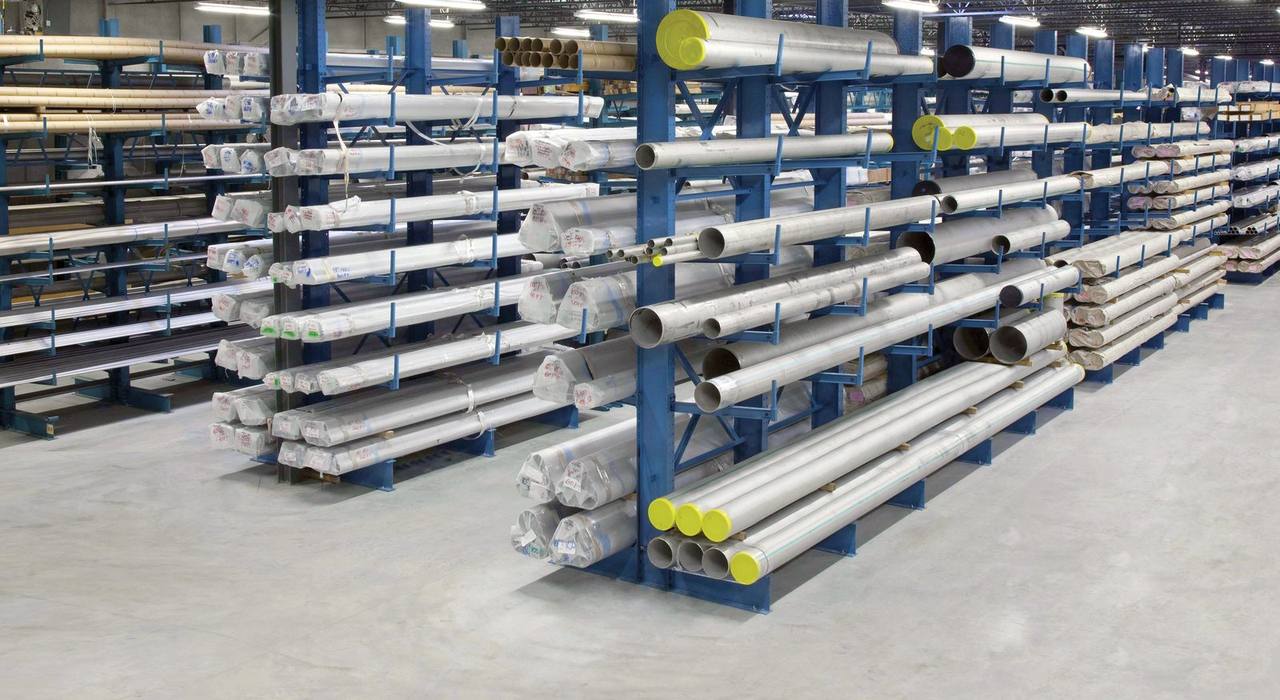 Cantilever racking, bar and pipe storage